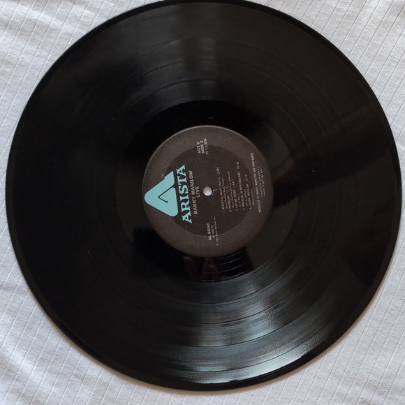 Vintage BARRY MANILOW Double LIVE Vinyl LP Record Album - Picture 12 of 14